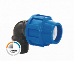 Угол 40*Н1 1/4  PN16  (02090120) PE (5/45)